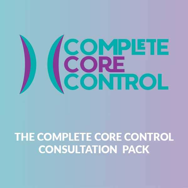 Complete Core Control Consultation Pack Black Friday – Includes First Steps to Rehab